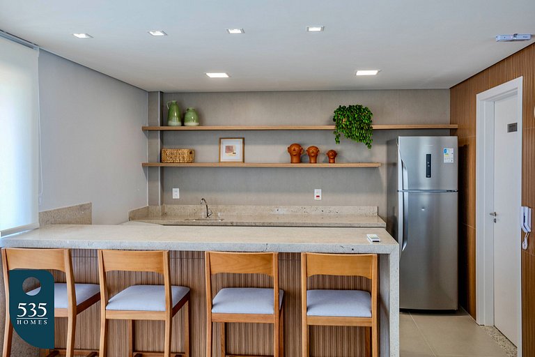 Ocean View Studio on the Rio Vermelho Waterfront