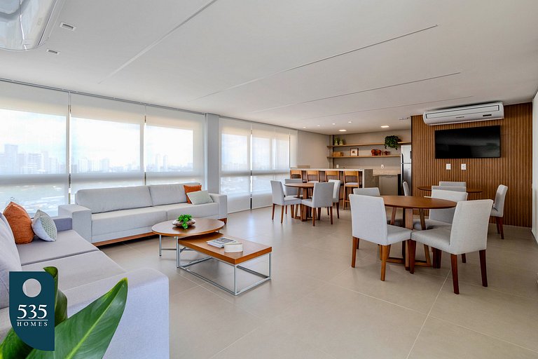 Ocean View Studio on the Rio Vermelho Waterfront