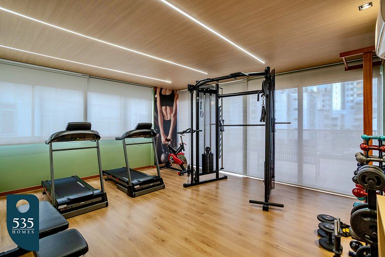 Studio no 15º andar de condomínio na Graça