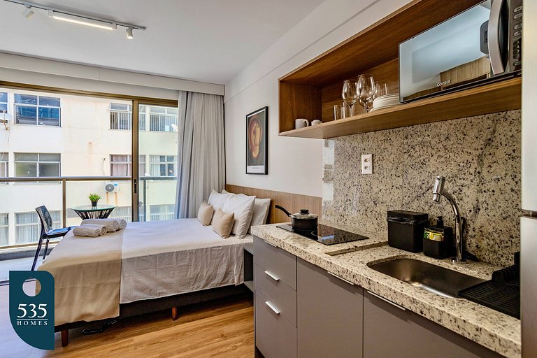 Fully Equipped Studio in Barra, 200m from the Sea