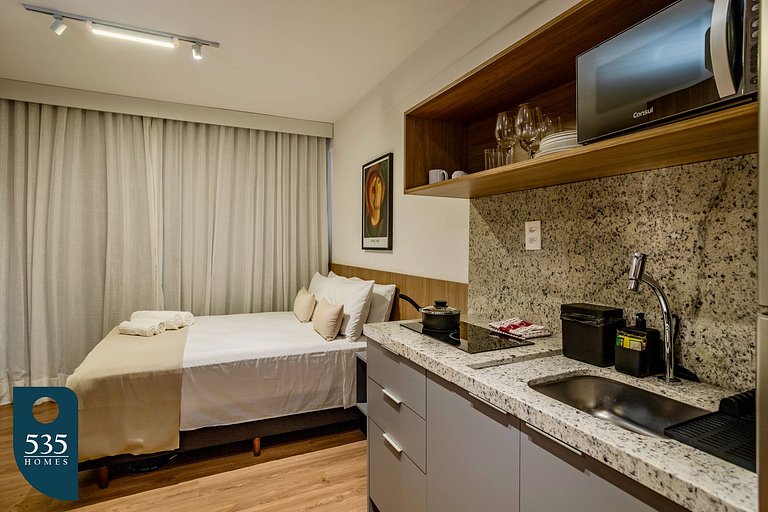 Fully Equipped Studio in Barra, 200m from the Sea