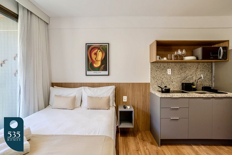 Fully Equipped Studio in Barra, 200m from the Sea