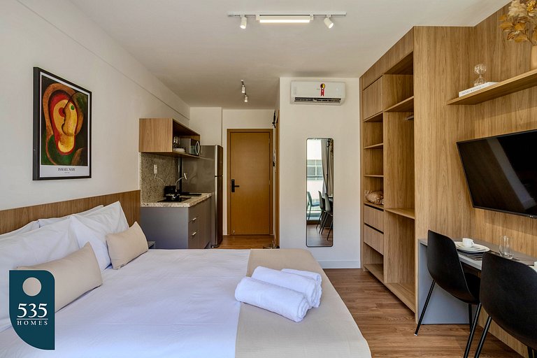 Fully Equipped Studio in Barra, 200m from the Sea