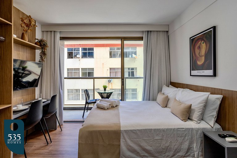 Fully Equipped Studio in Barra, 200m from the Sea