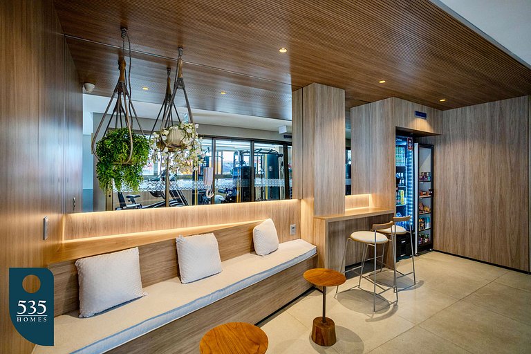 Fique em um Studio na Barra próximo ao Shopping