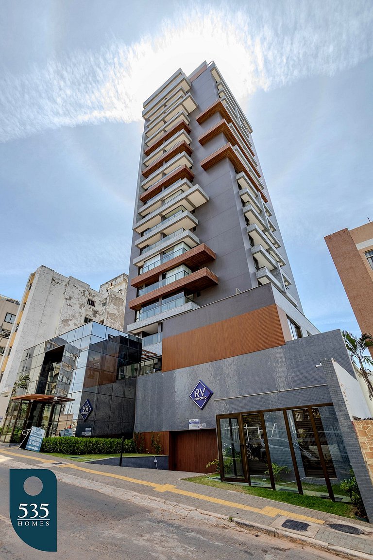 Ocean view on 13th floor in Rio Vermelho