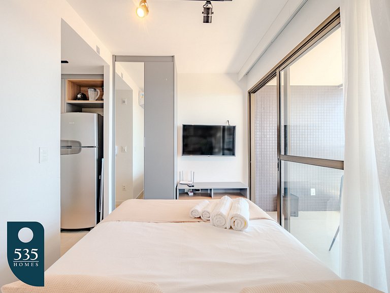 Ocean view on 13th floor in Rio Vermelho