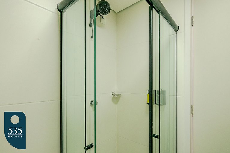 Ocean view from a high floor in Rio Vermelho