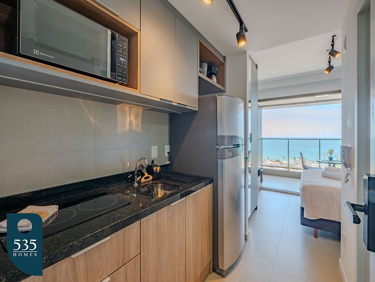 Ocean view on 13th floor in Rio Vermelho