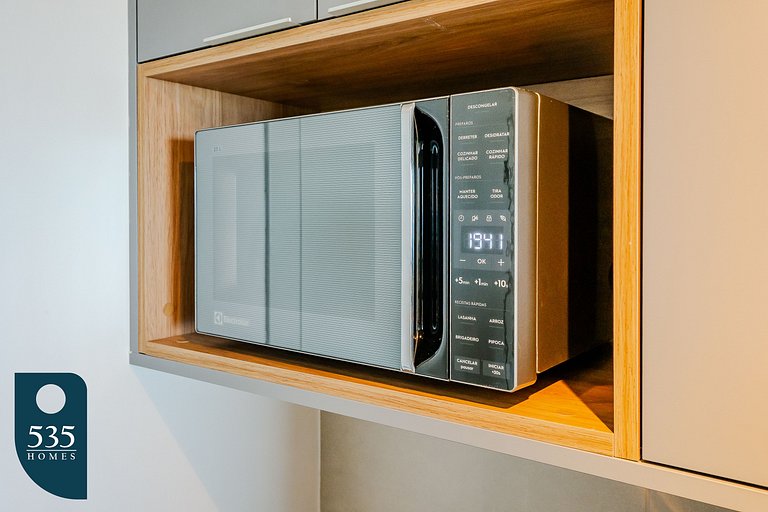 Ocean view from a high floor in Rio Vermelho