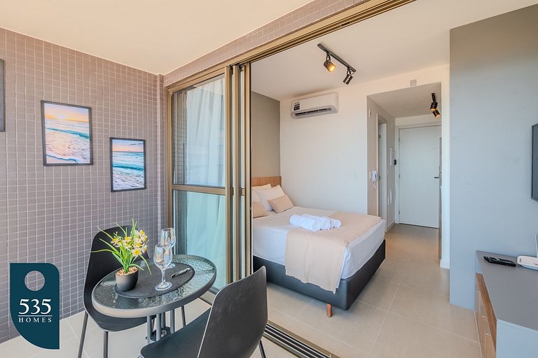 Ocean view on 13th floor in Rio Vermelho