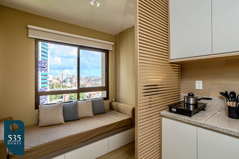 Fully equipped bedsitter apartment in Federação