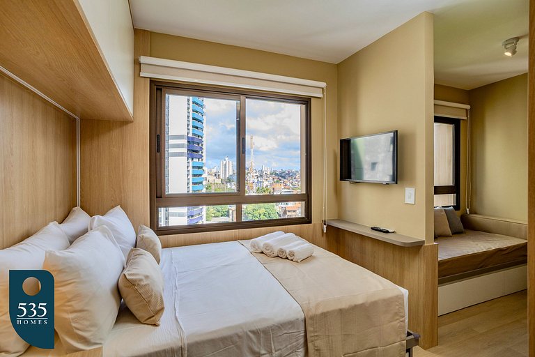 Fully equipped bedsitter apartment in Federação