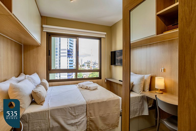 Fully equipped bedsitter apartment in Federação