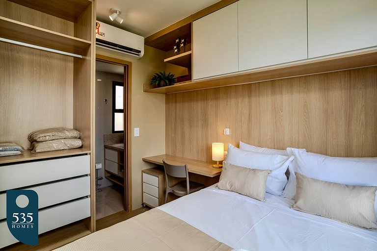 Fully equipped bedsitter apartment in Federação