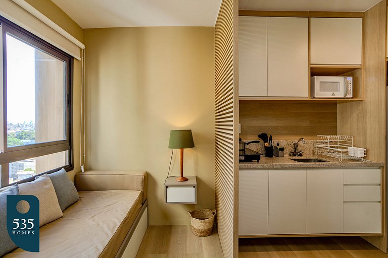 Fully equipped bedsitter apartment in Federação