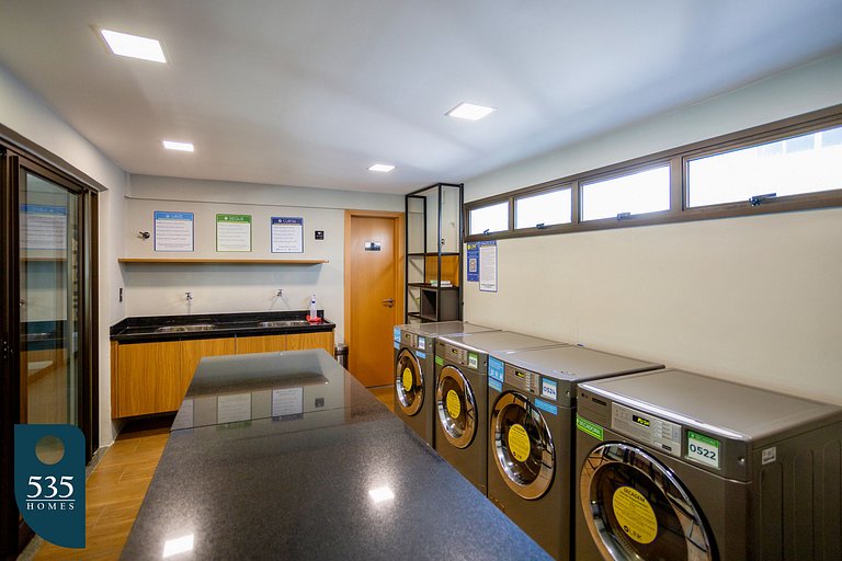 Studio na Barra com vista para o carnaval