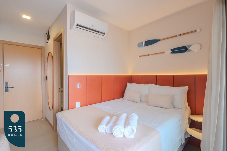 Wake up in Barra with wide open beach views