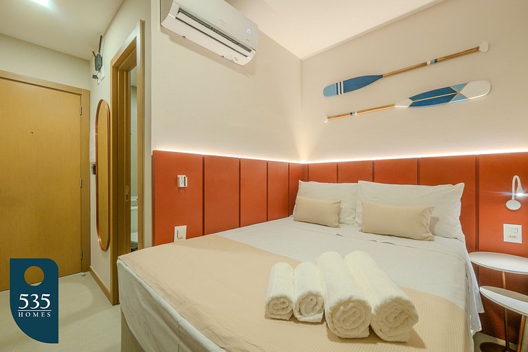 Wake up in Barra with wide open beach views