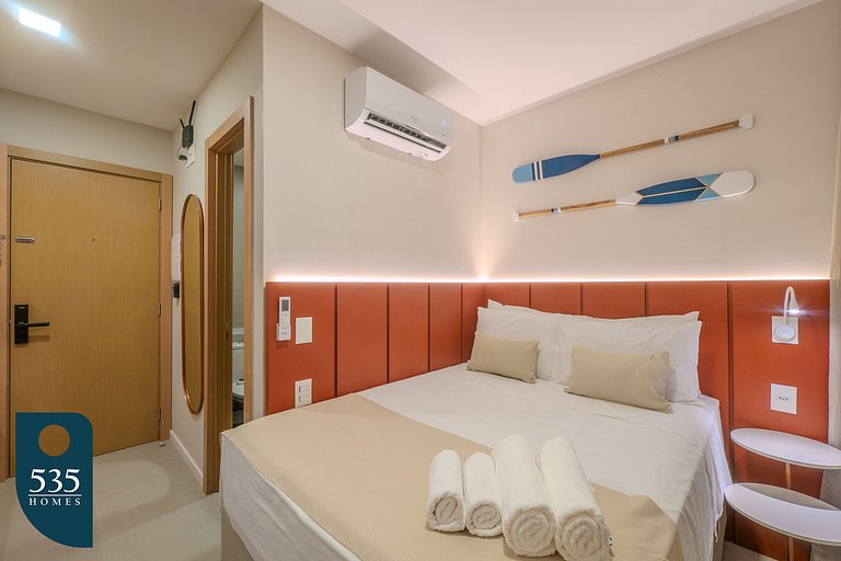 Apartamento novo dentro do carnaval de Salvador