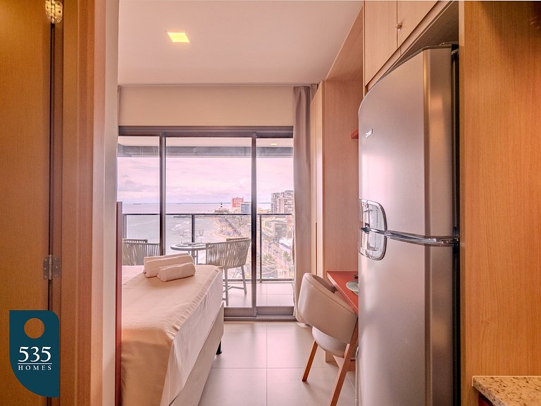 Apartamento novo dentro do carnaval de Salvador