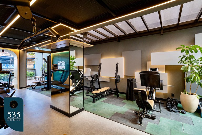 Studio novo em localização privilegiada na Barra