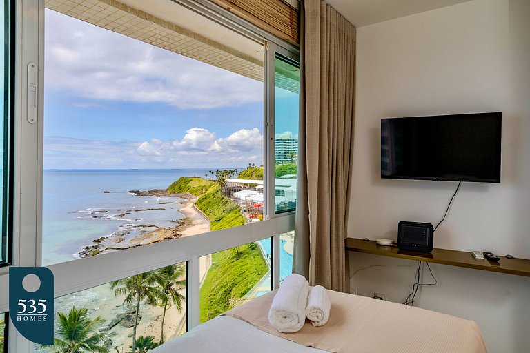 Enjoy a private pool and full ocean view