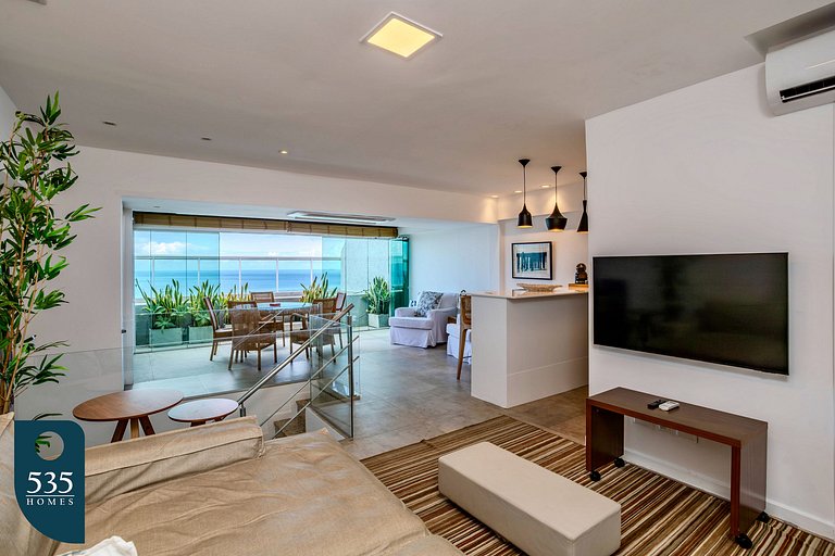 Enjoy a private pool and full ocean view