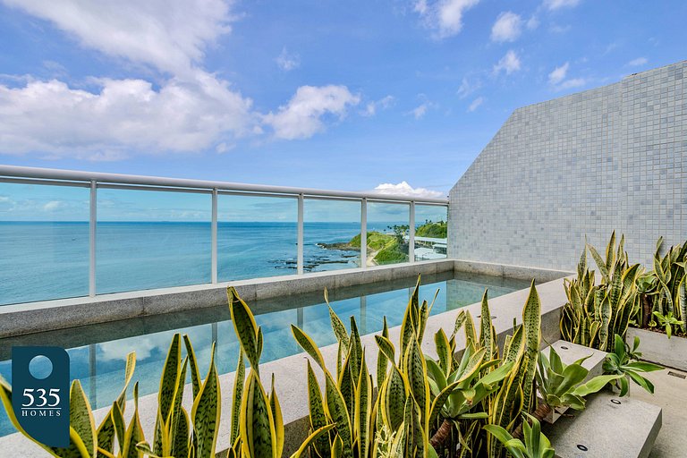 Enjoy a private pool and full ocean view