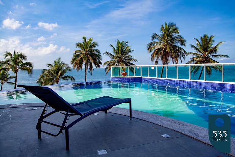 Enjoy a private pool and full ocean view