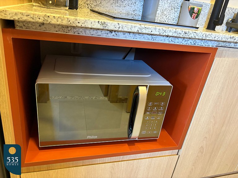 Acorde com vista para o mar e farol da barra