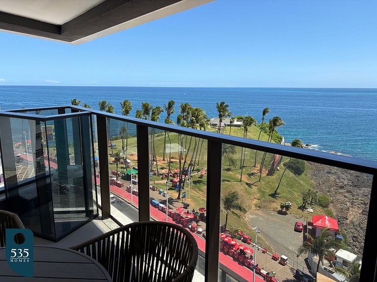 Wake up to a view of the sea and the lighthouse