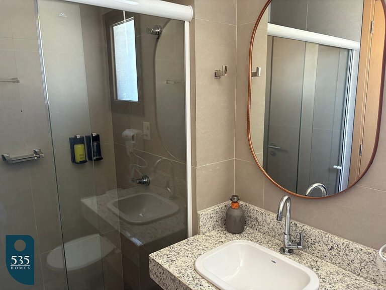 Wake up to a view of the sea and the lighthouse