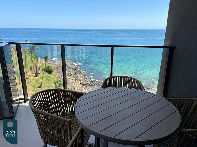 Wake up to a view of the sea and the lighthouse