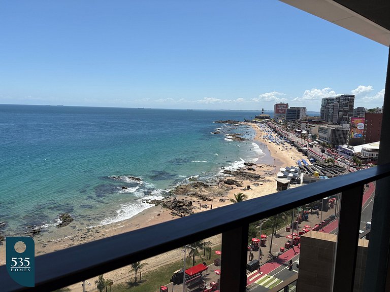 Wake up to a view of the sea and the lighthouse