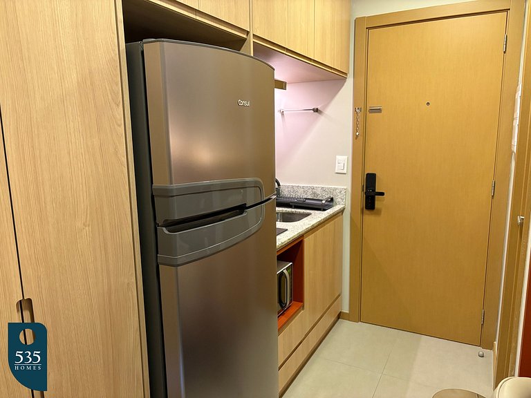 Camarote na Barra com vista para o mar