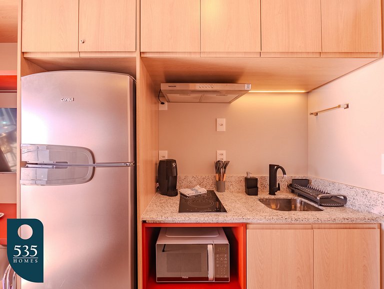 7º andar na Barra com vista para o circuito