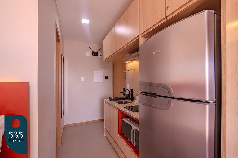 Visite a orla da Barra com vista ampla para o mar