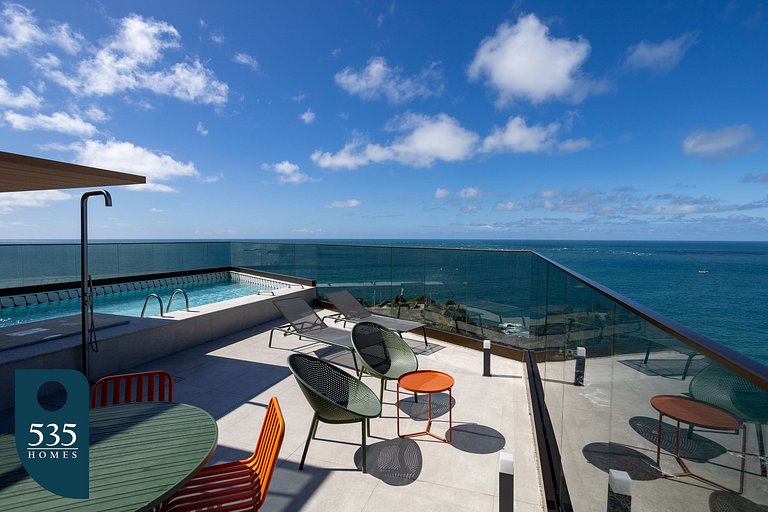 Experience Barra’s waterfront with a wide sea view