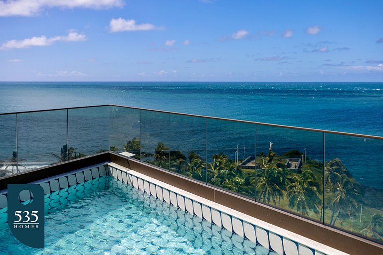 Experience Barra’s waterfront with a wide sea view