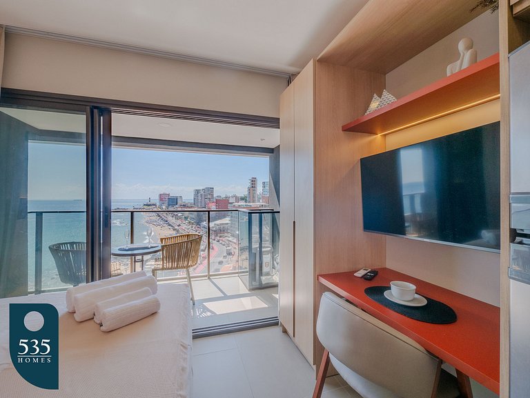 Wake up in Barra with wide open beach views