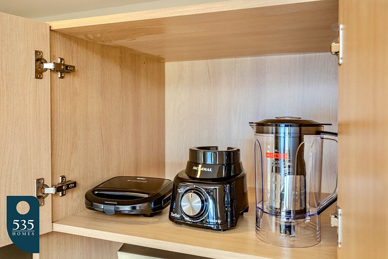 Vista exclusiva para o mar no coração da Barra