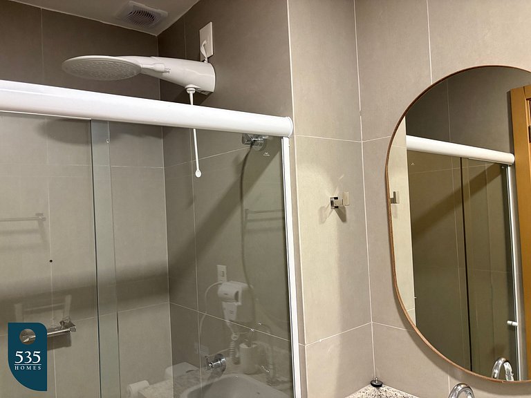 Seu espaço na Barra com vista de cima para a orla