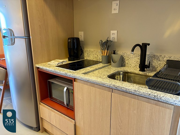 Your space in Barra with elevated view of the sea