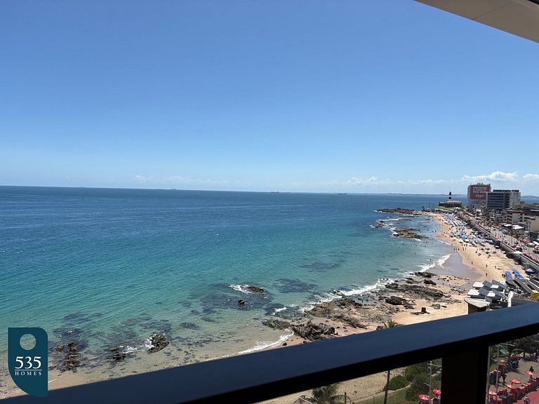 Your space in Barra with elevated view of the sea
