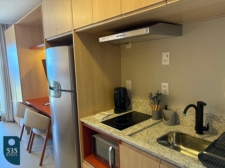 Your space in Barra with elevated view of the sea