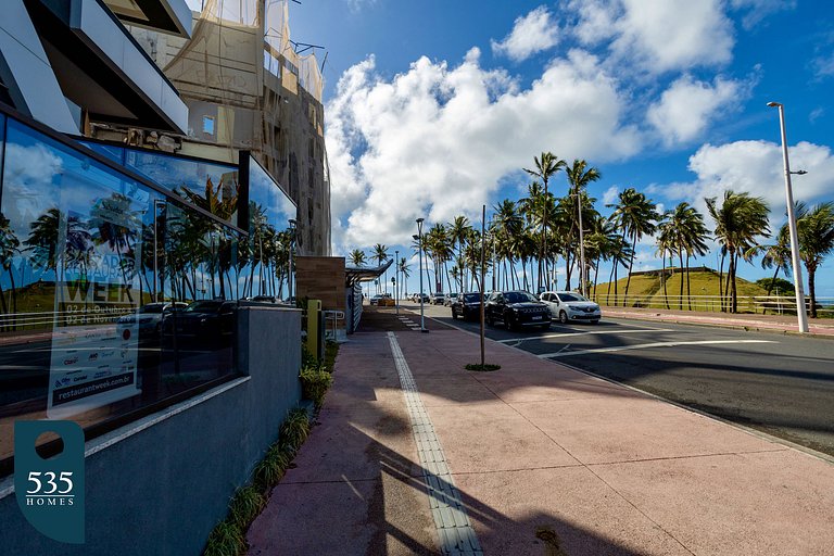Your space in Barra with elevated view of the sea