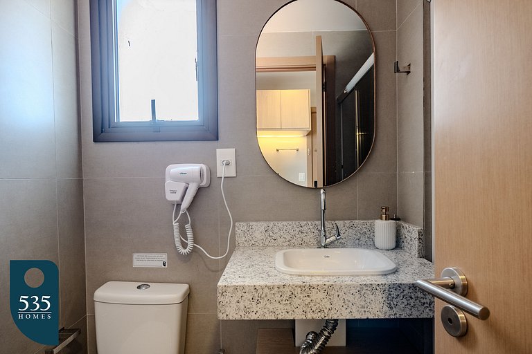 Sea view in Barra facing Morro do Cristo