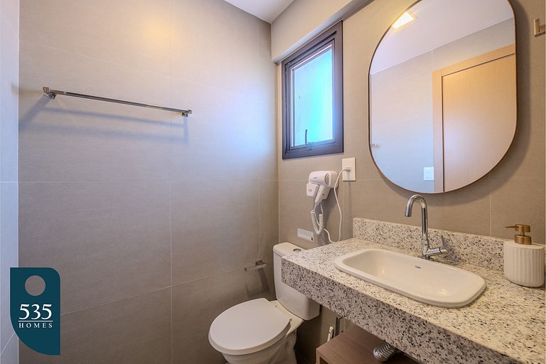 Sea view in Barra facing Morro do Cristo