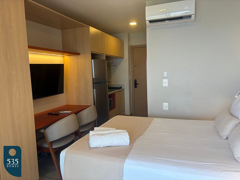 Your space in Barra with elevated view of the sea